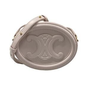 Celine Crossbody Oval Purse Cuir Triomphe Shoulder Bag